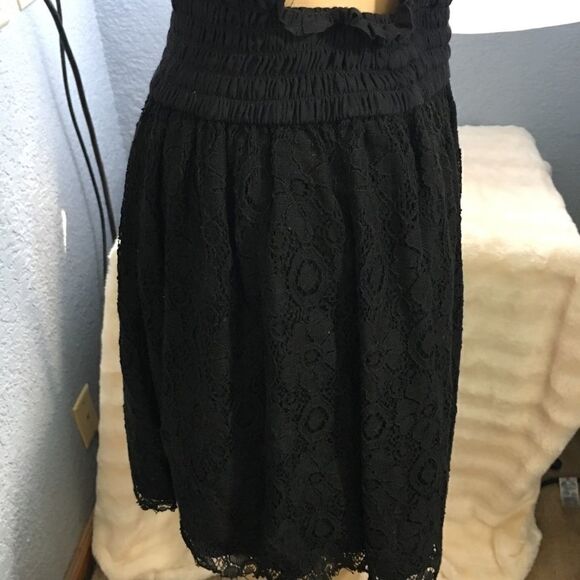Forever21 Mini Skirt Black Lace - Picture 3 of 5